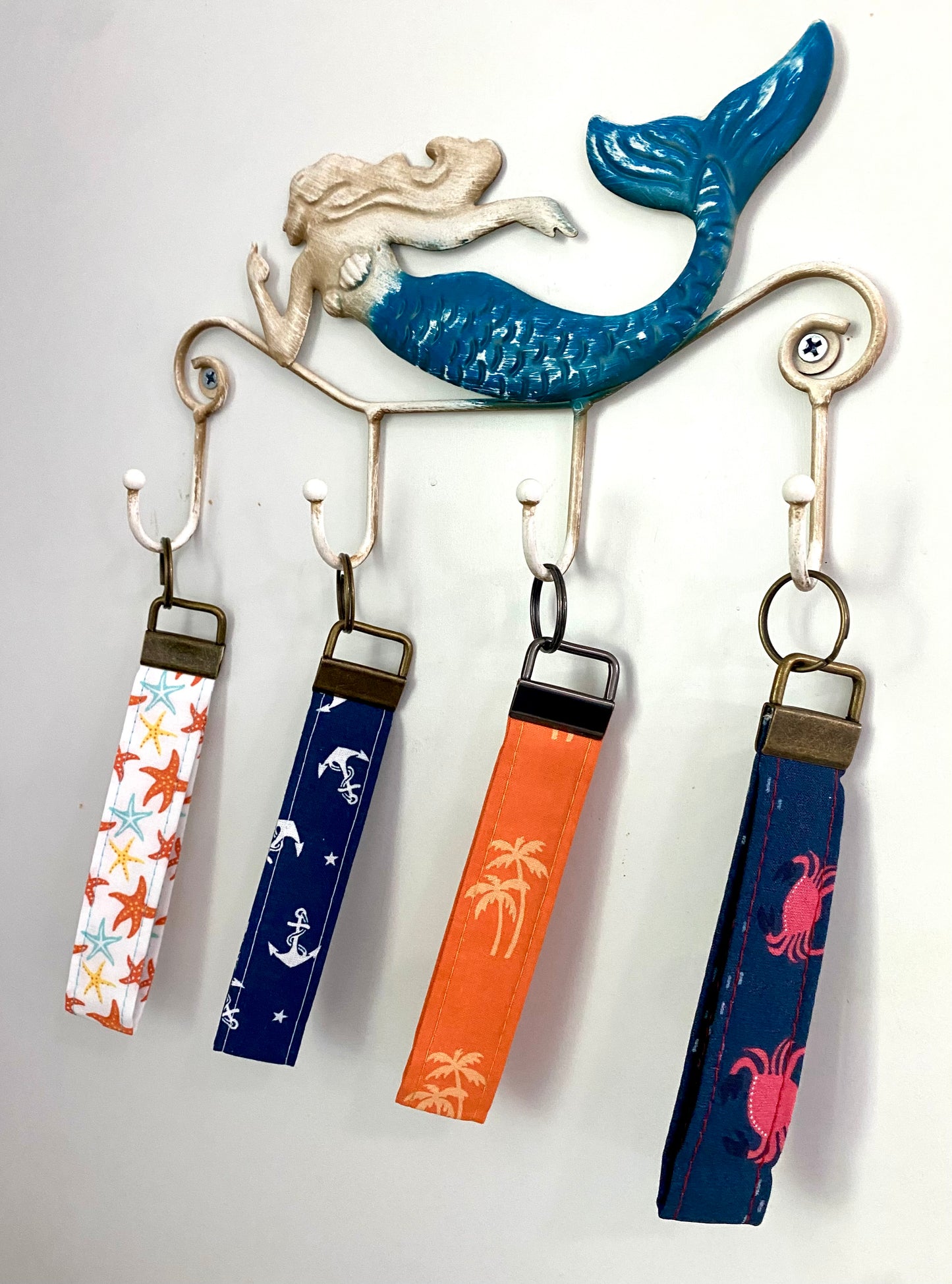 Island Life Wrist Strap Keychain-Starfish