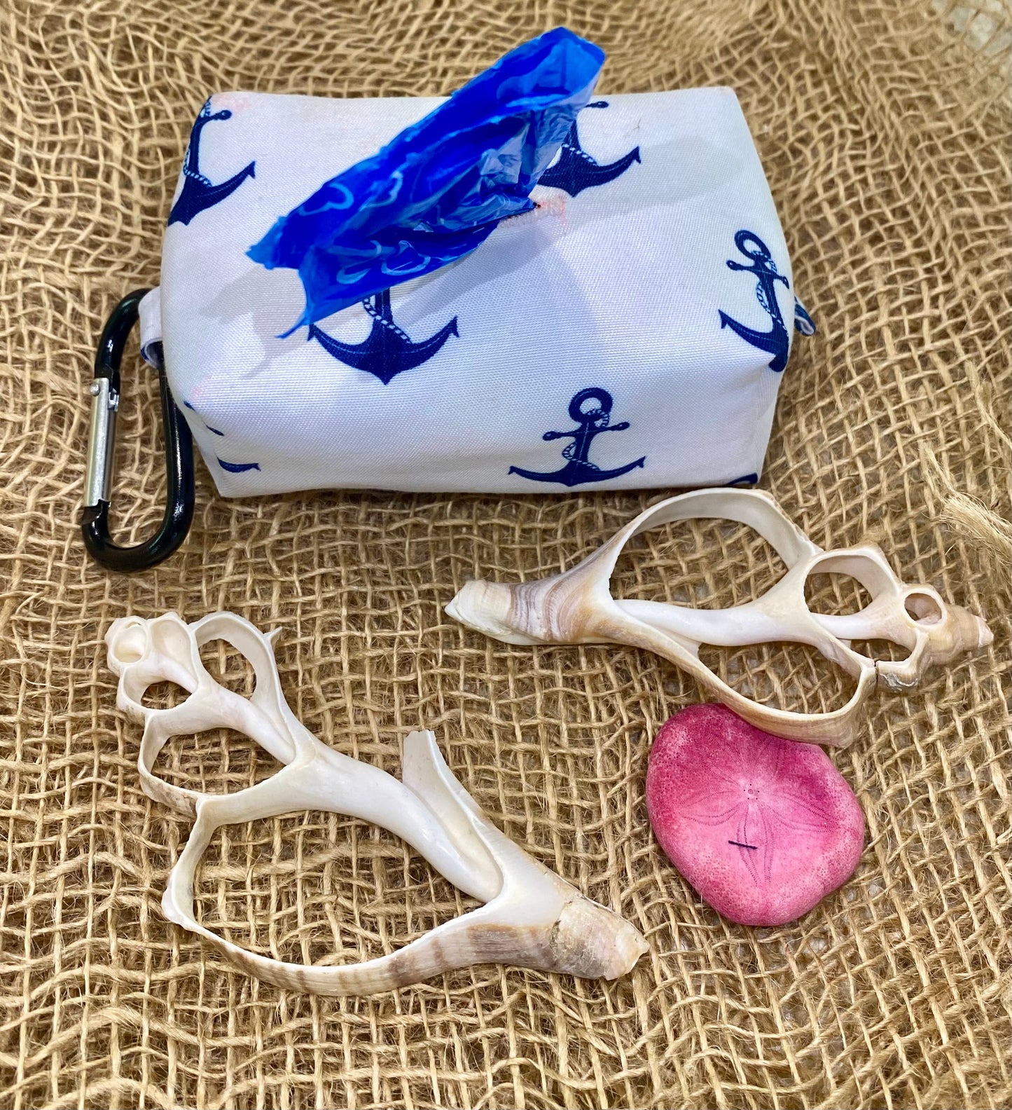 Patriotic Anchor Duty Pet Poo Bag Dispenser