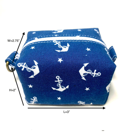 Approximate dimensions Small Keychain Pouch