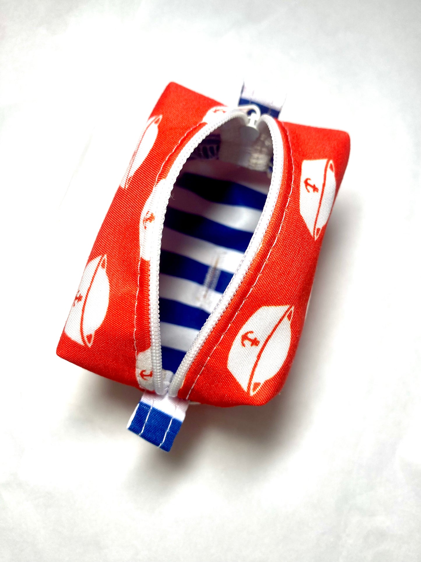 Patriotic Red Sailor’s Cap Pet Poo Bag Dispenser