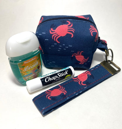 Island Life Wrist Strap Keychain-Red Crabs