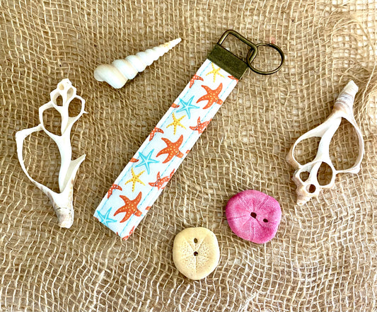 Island Life Wrist Strap Keychain-Starfish