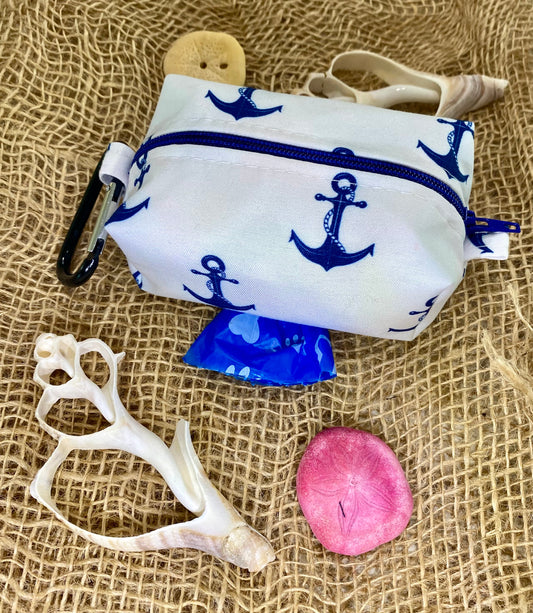 Patriotic Anchor Duty Pet Poo Bag Dispenser